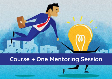 one person business, entrepreneur, businessman, online course, mentoring, lms
